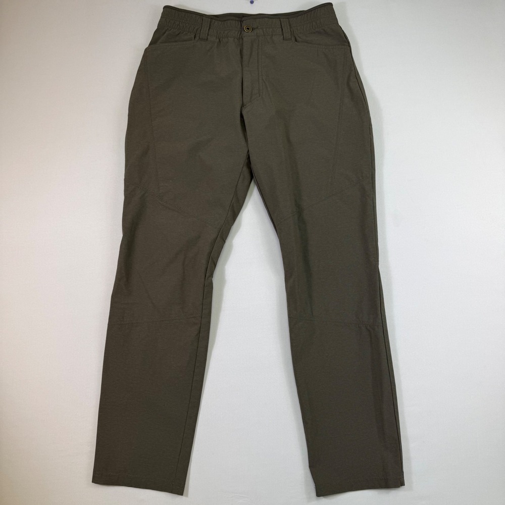 Kuhl Deceptr Pants Mens 34x32 Brown Tuff Lite Stretch Hiking Travel Gorpcore EUC